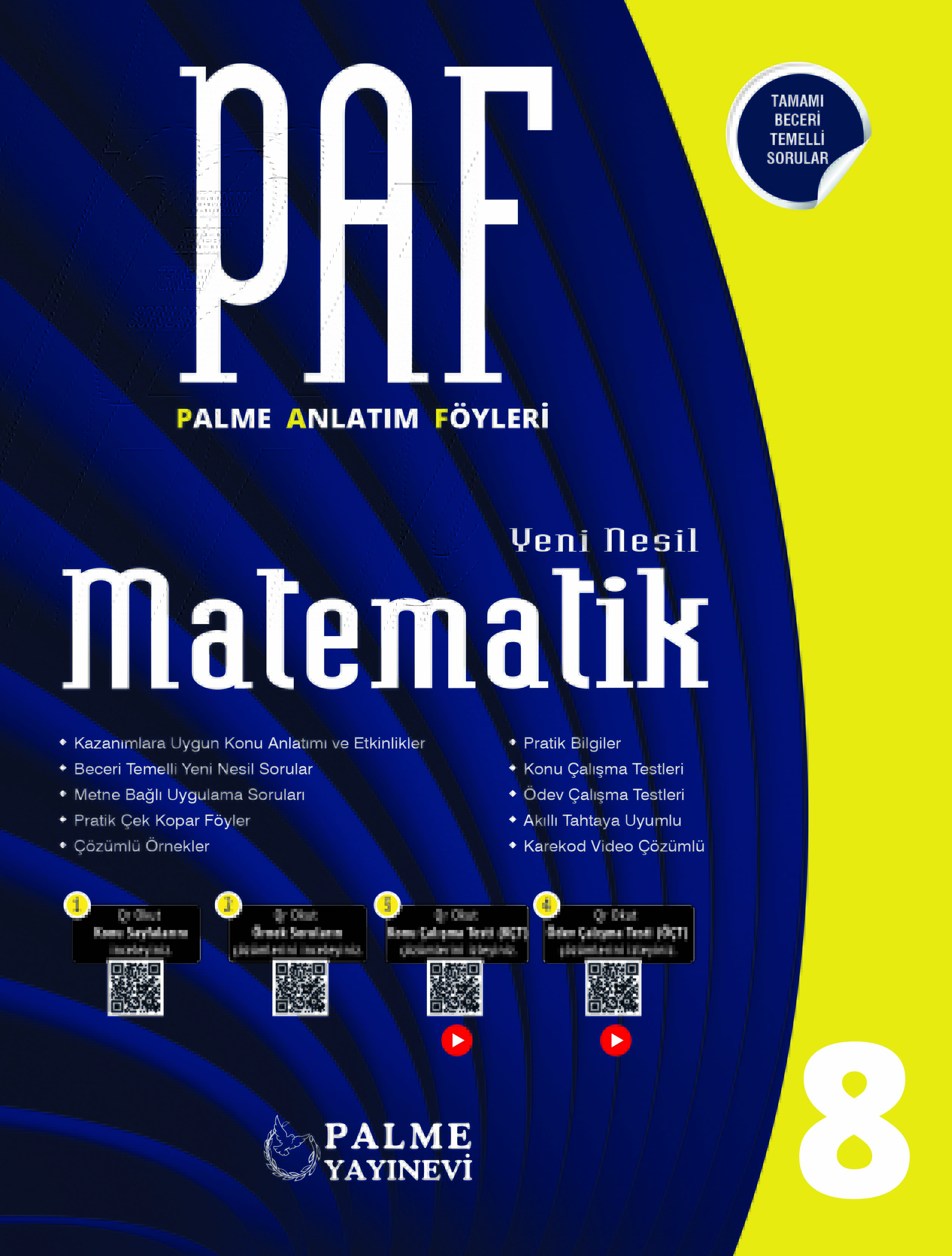 8. Sınıf Matematik Paf kapak görseli